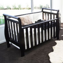 Georgia Sleigh Cot Luxx